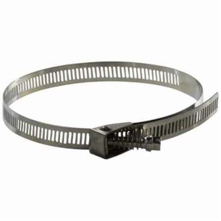Midland Industries Hose Clamp, QuickRelease, Series 550, 134 to 7 Nominal, 104, 12 Width, 301 Stainless Steel, 550104
